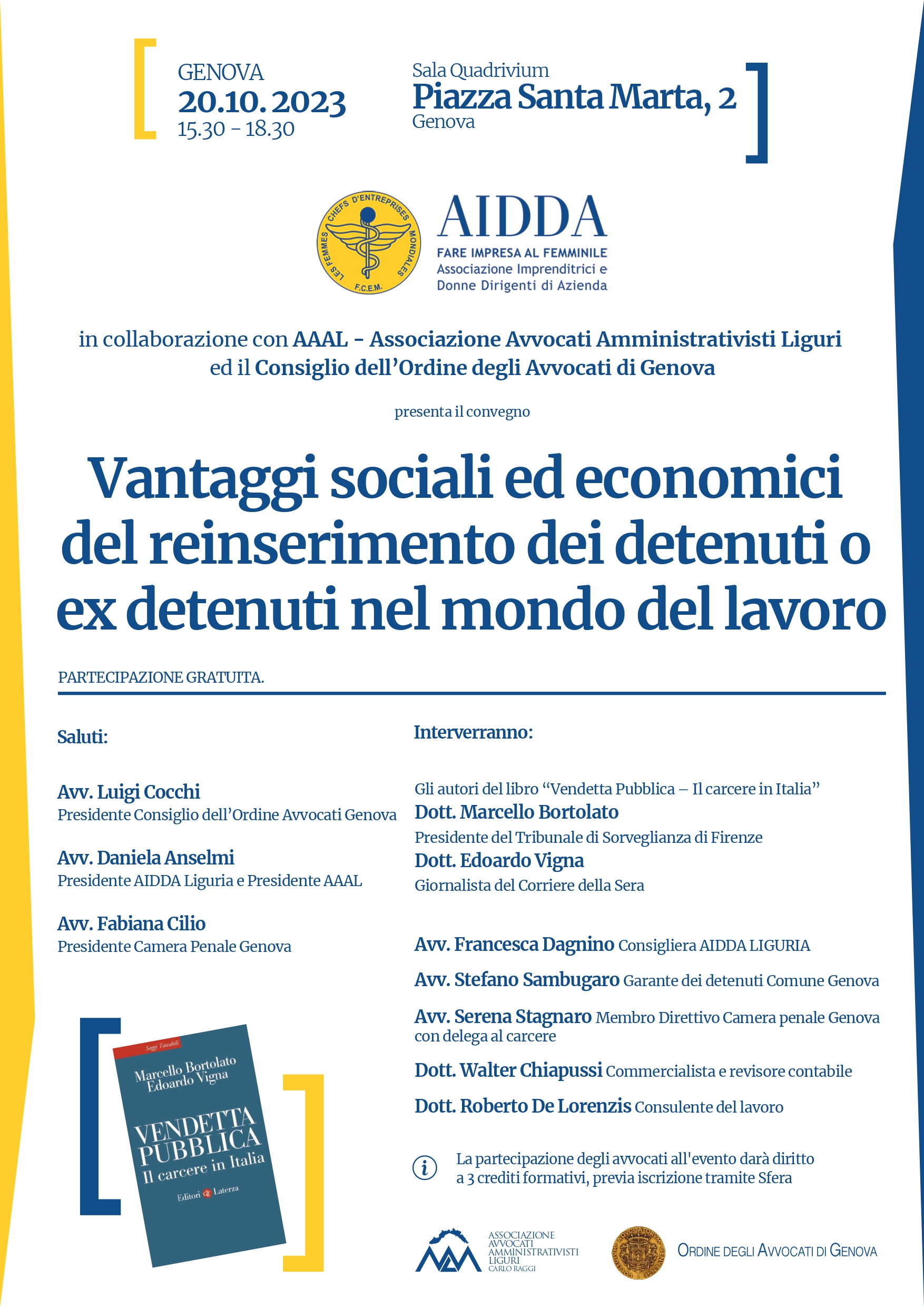 AIDDA Liguria_Locandina Convegno Vantaggi reinserimento nel lavoro.jpg